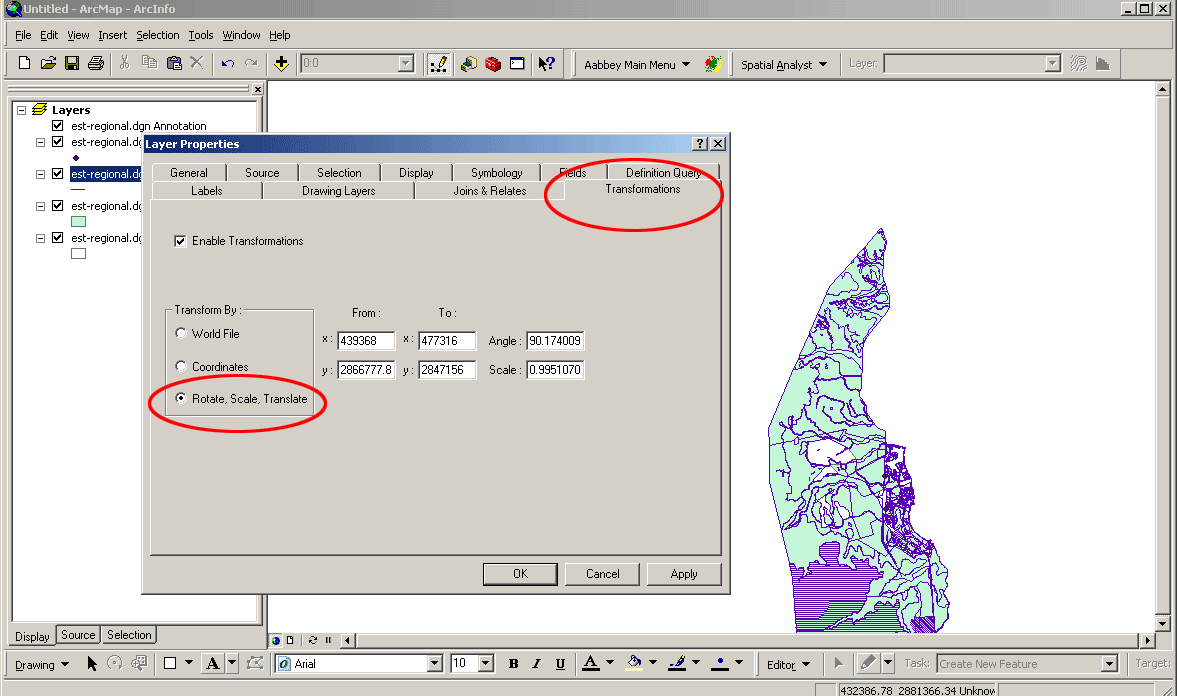 CAD Manual Transform