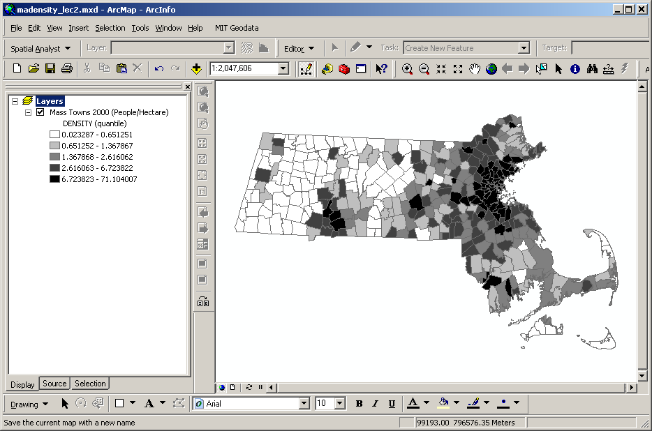 MA Density Map