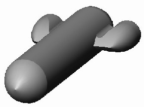 The Water Sampler: Model 04, 3D Rendition