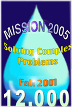 Teardrop final logo - Mission 2005, fall2001.