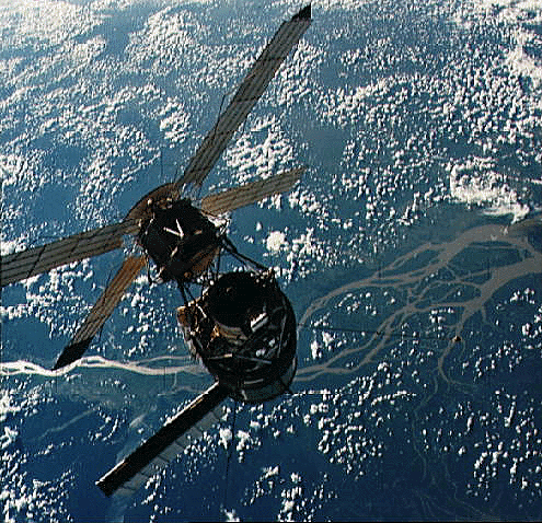 image of skylab over the amazon river