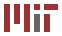 Red MIT logo