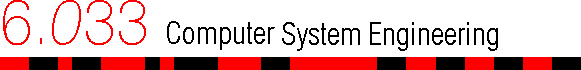 6.033: Computer System Engineering