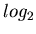 \(log_2\)