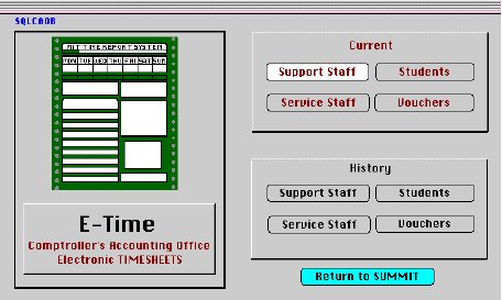 E-Time menu