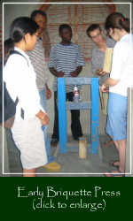 Early Briquette Press