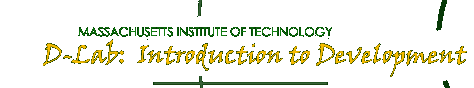 D-Lab:  Introduction to Development