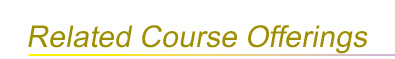 Related Course Offerings