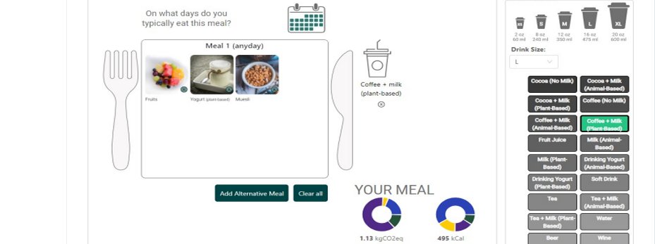 Food Survey screenshot