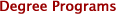 Degree Programs
