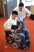 Nick Roy and autonomous wheelchair