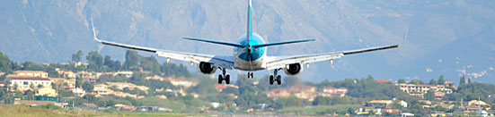 landing plane