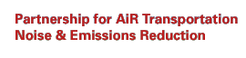 Partnership for Air Transportation Noise & Emission Reduction