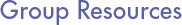 Group Resources