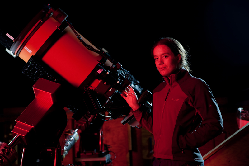 At Wallace Astrophysical Observatory