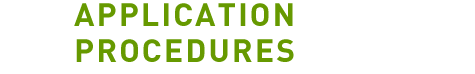 Application Procedures