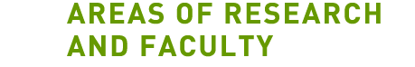 Areas of Research and Faculty