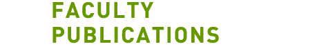 Faculty Publications
