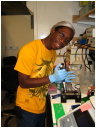 Markeith loading a gel.JPG