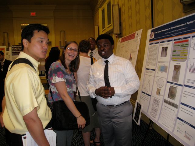 Chinweike with Andrew Ouon and Christy Schultz 