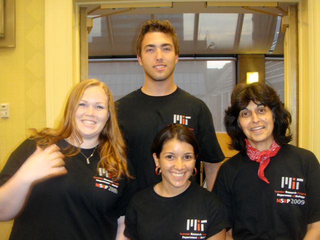 Modeling the MSRP t-shirts