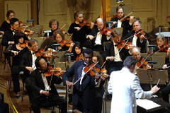 Marcus Thompson with the Boston Pops