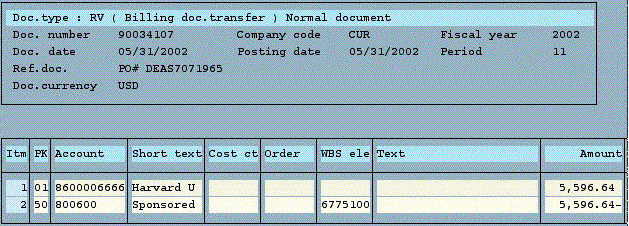 FI invoice