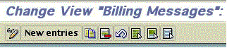 New Entries button