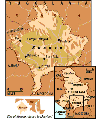 Kosovo map (22333 bytes)
