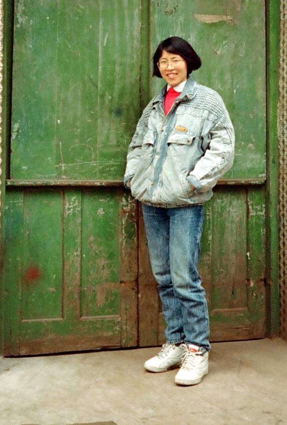 Can Xue in Changsha in 1993