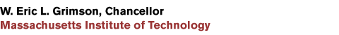 Phillip L. Clay, Chancellor, Massachusetts Institute of Technology