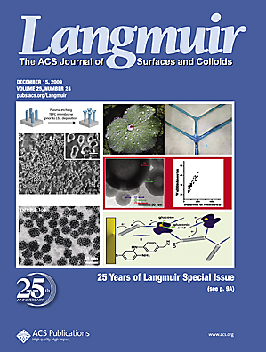 25 Years of Langmuir Cover