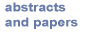 abstracts and papers