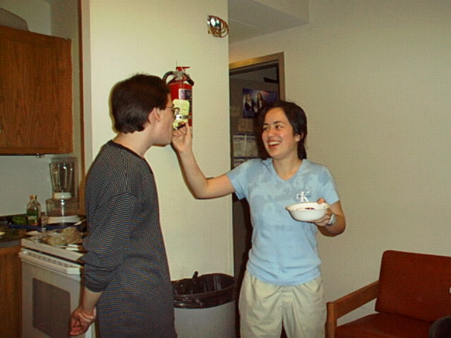 Don't drop the cake this time!