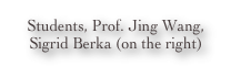 Students, Prof. Jing...