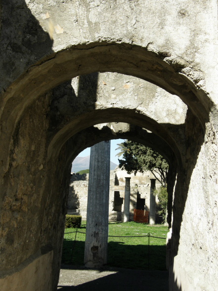 View into the Second Peristyle