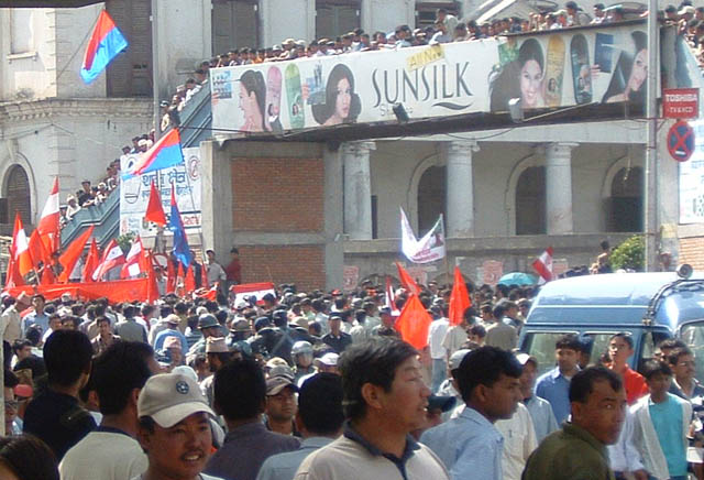 PoliticalDemonstrationInKathmandu