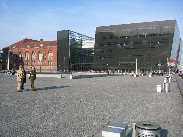 "Black Rock" and the older section of the Danish National Library