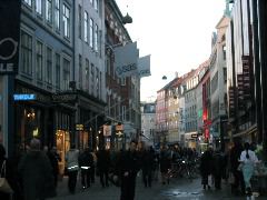 The Stroget in Copenhagen