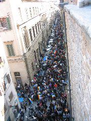 War Protests in Florence