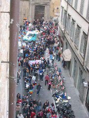 War Protests in Florence