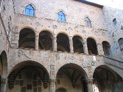 Courtyard of the Bargello Museum