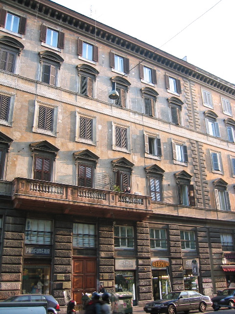 Exterior of Hotel Paba, Rome