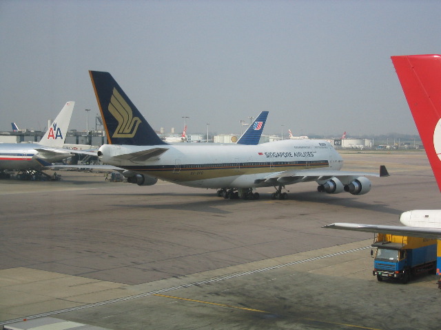 View from the Air Canada Maple Leaf Lounge