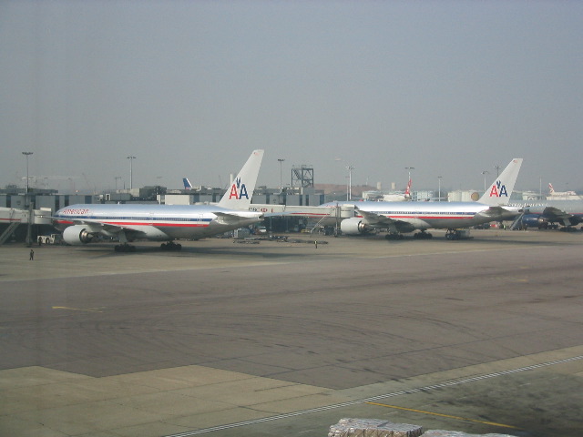 View from the Air Canada Maple Leaf Lounge