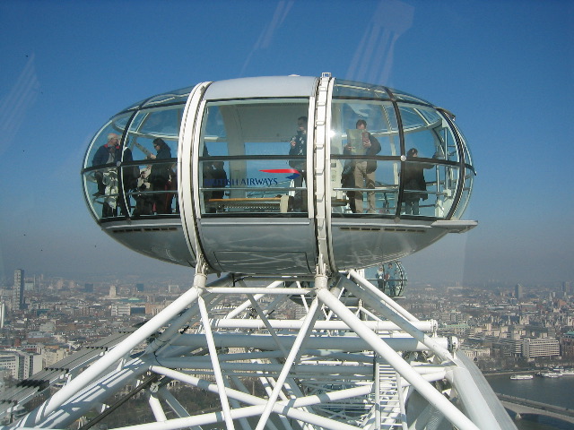 Adjescent Cab on London Eye