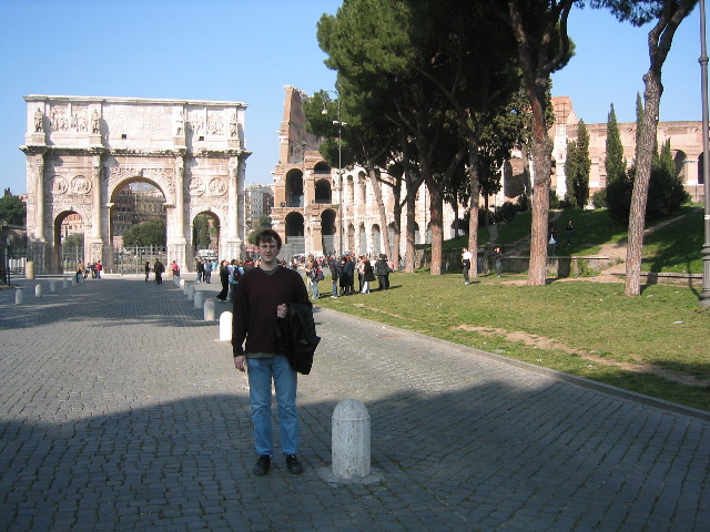 Roger and the Arch of Constantine