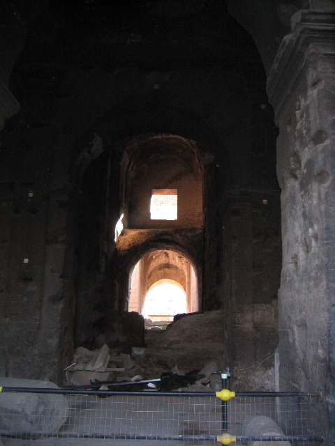 Reconstruction Efforts at the Colosseum