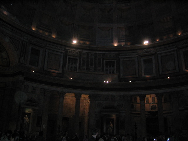 Interior of the Panthenon