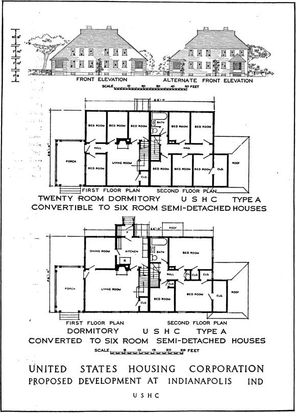 Indianapolis Project Rendering, 1919